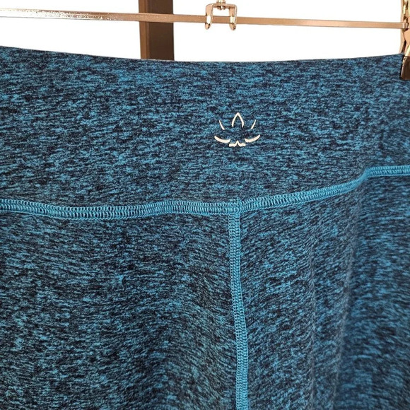 Beyond Yoga Womens Ankle Tie Crop Space Dye Leggings  Blue Size Medium - Picture 3 of 9